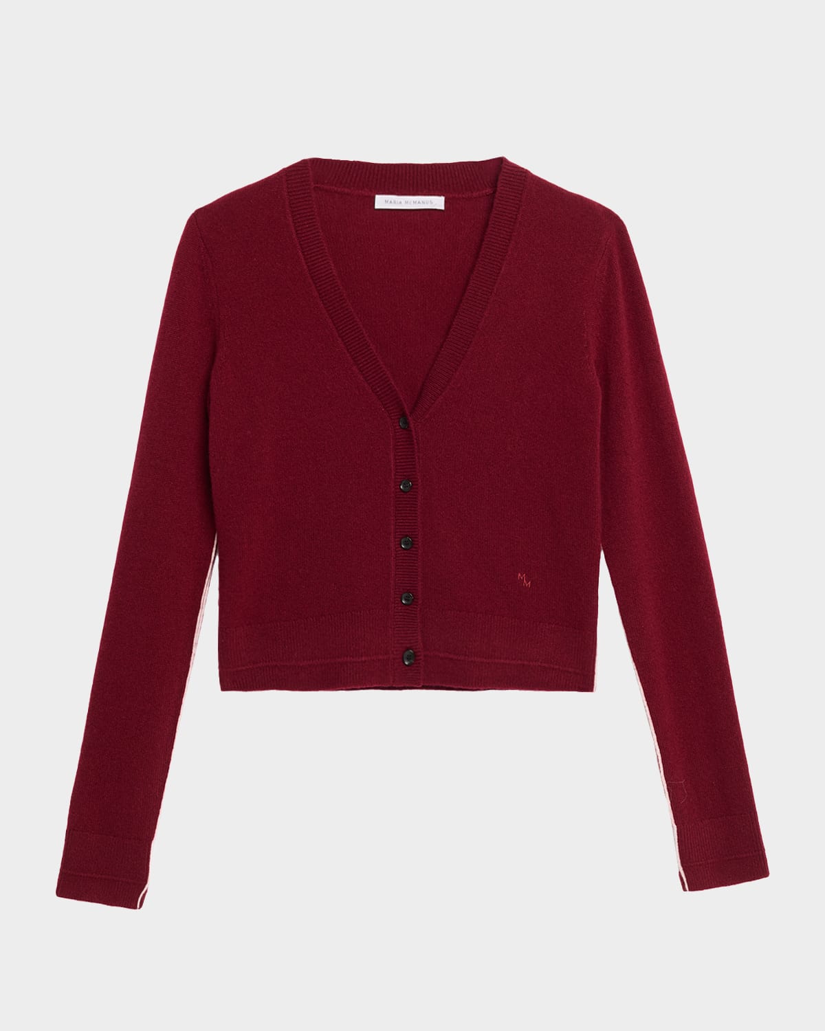MARIA MCMANUS Shrunken Cashmere-Wool Cardigan