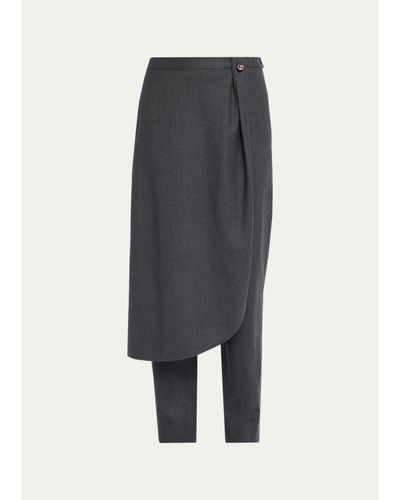 MARIA MCMANUS Wrap Skirt Trousers