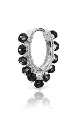 MARIA TASH Maria Tash Coronet 8mm Black Diamond Earring