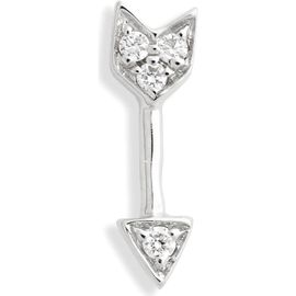 MARIA TASH Maria Tash Diamond Arrow Single Stud Earring