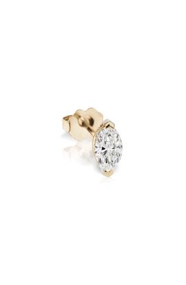 MARIA TASH Maria Tash Marquise Diamond Stud Earring