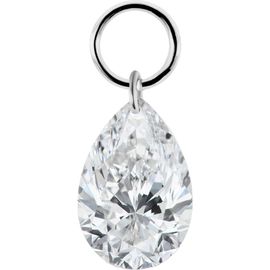 MARIA TASH MARIA TASH Pear Diamond Floating Charm