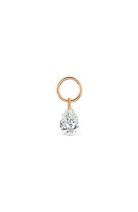MARIA TASH MARIA TASH Pear Floating Diamond Charm