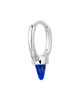 MARIA TASH Maria Tash Single Short Lapis Spike Hoop Earring - 3