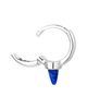 MARIA TASH Maria Tash Single Short Lapis Spike Hoop Earring - 5