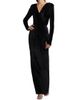 Mariandree Gaitan Women's Alice Crystal-Embellished Velvet Maxi-Skirt - 2