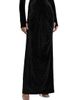 Mariandree Gaitan Women's Alice Crystal-Embellished Velvet Maxi-Skirt - 3