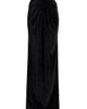 Mariandree Gaitan Women's Alice Crystal-Embellished Velvet Maxi-Skirt - 8