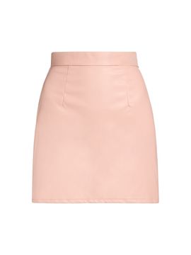 Mariandree Gaitan Women's Identity Julianna Faux Leather Miniskirt