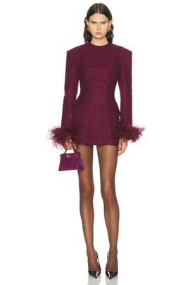 MARIANNA SENCHINA MARIANNA SENCHINA Rosie Tweed Jacket Dress