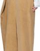 MARIE ADAM-LEENAERDT MARIE ADAM-LEENAERDT Beige Oversized Straight Midi Skirt - 3