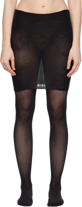 MARIE ADAM-LEENAERDT MARIE ADAM-LEENAERDT Black Collant Miniskirt