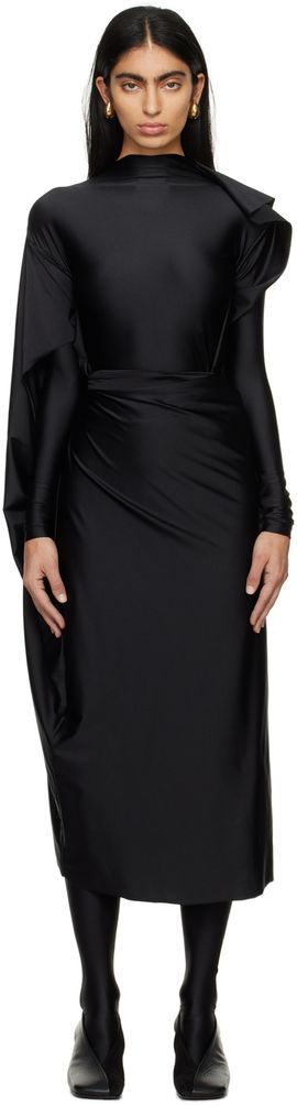 MARIE ADAM-LEENAERDT MARIE ADAM-LEENAERDT Black Spiral Jumpsuit