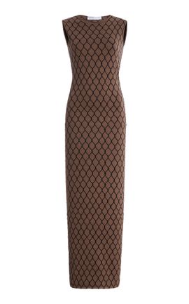 Marie Adam-Leenaerdt Marie AdamLeenaerdt Resille Sequined Knit Maxi Dress