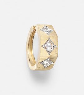 Marie Lichtenberg Marie Lichtenberg Ecrou 18kt gold single hoop earring