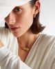 Marie Lichtenberg Marie Lichtenberg Good Things 18kt gold locket necklace with emeralds - 3