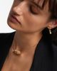 Marie Lichtenberg Marie Lichtenberg Love You 18kt gold pendant necklace with diamond and ruby - 3