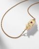 Marie Lichtenberg Marie Lichtenberg Love You 18kt gold pendant necklace with diamond and ruby - 4