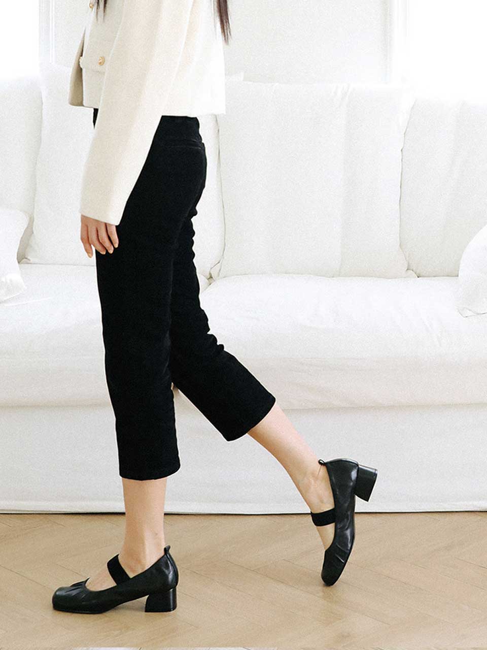 Marie mon dieu Momo Mary Jane Flats (4 Colors)
