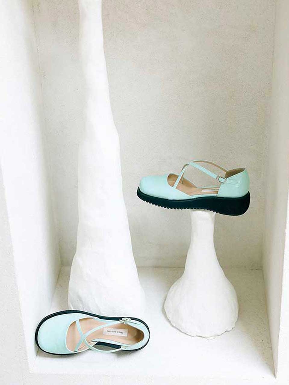 Marie mon dieu Objeu x Platform Mary Jane Loafer (4 Colors)