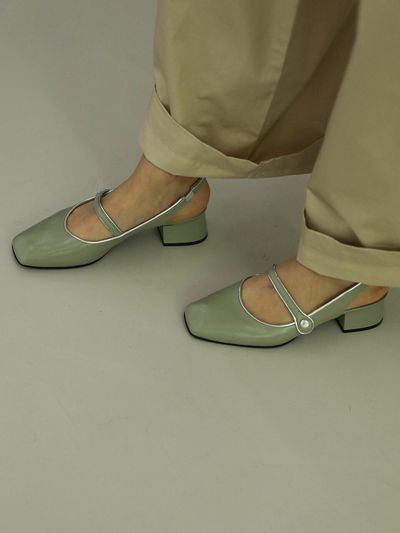 Marie mon dieu Vive Button Slingback_4 Colors