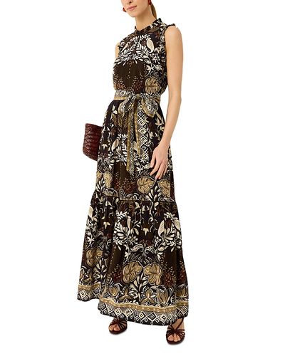 Marie Oliver Marie Oliver Alice Belted Tiered Dress