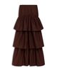 Marie Oliver Marie Oliver Baylor Cotton Tiered A Line Skirt - 5