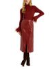 Marie Oliver Marie Oliver Elliott Straight Faux Leather Skirt - 1