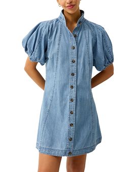 Marie Oliver Marie Oliver Esther Puffed Sleeve Dress