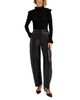 Marie Oliver Marie Oliver Harlow Faux Leather Barrel Pants - 2