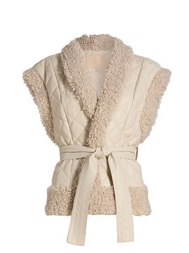 Marie Oliver Women's Beatrice Quilted Tie-Waist Vest
