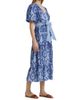 Marie Oliver Women's Natty Embroidered Floral Shirtdress - 4