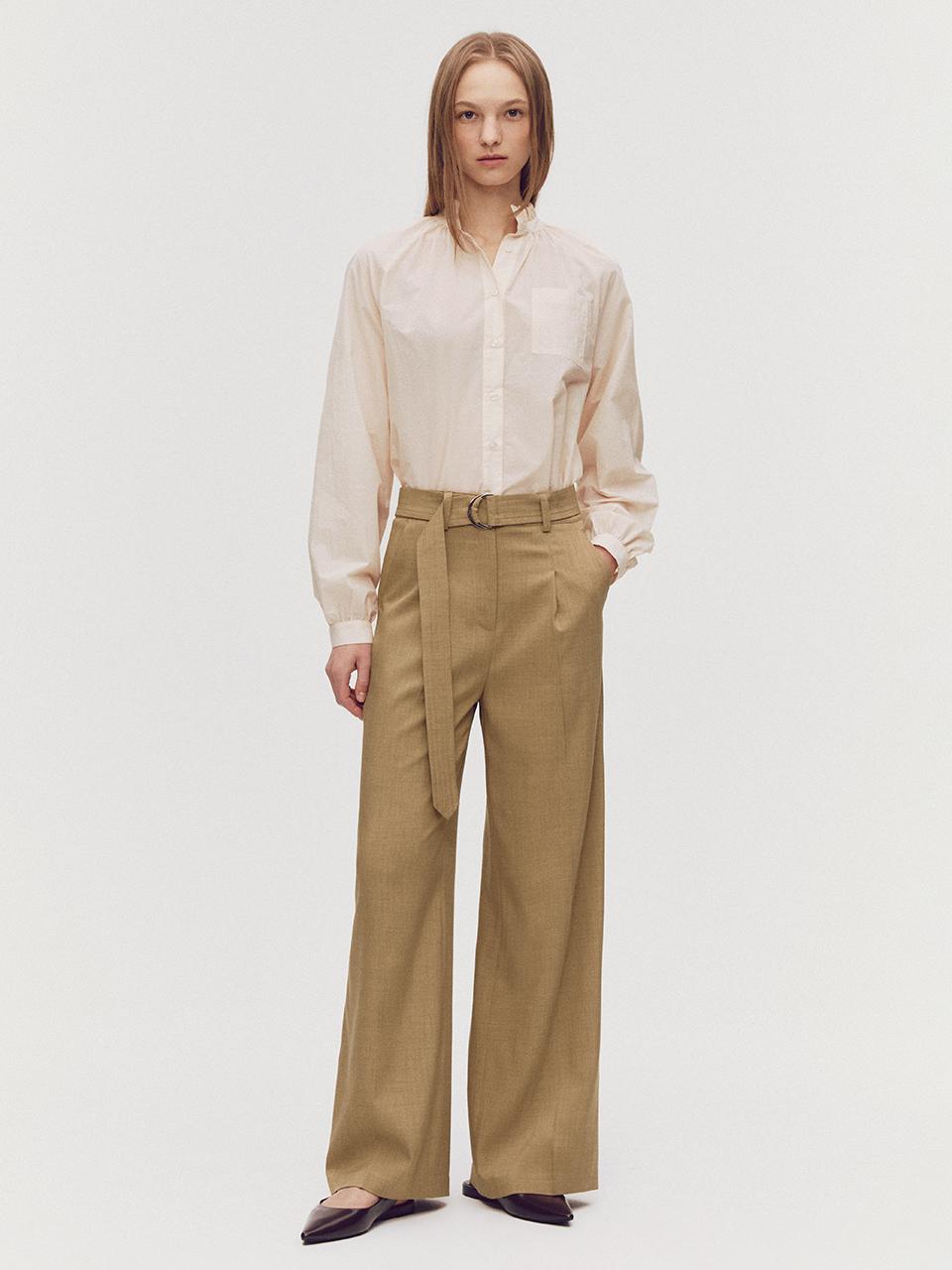 marieclaire Belted Semi-Wide Fit Pants (MAFASL08MBE)