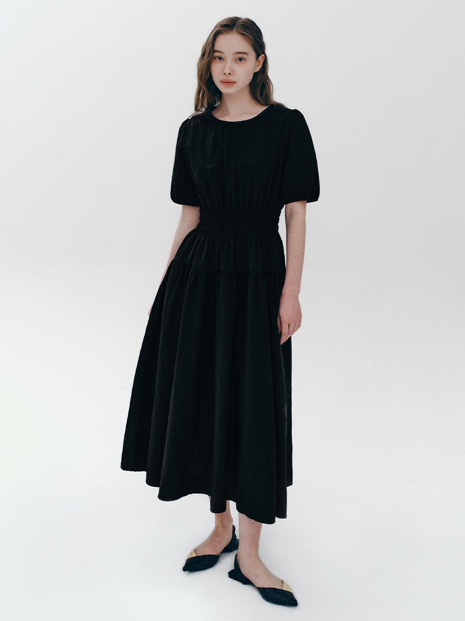 marieclaire Crispy Puff Frill Dress
