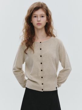 marieclaire Essential No-Wash Wool Wide Rib Cardigan (MAFAKC03MLE)