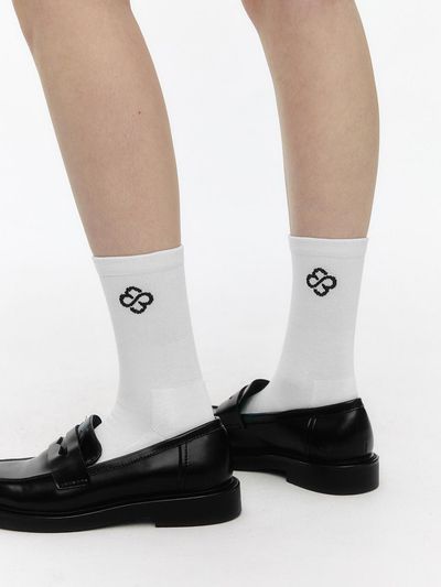 marieclaire Marie Claire Clover Running Socks (MAFBAC05MWH)