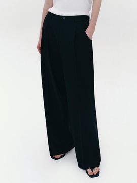 marieclaire Tuck Basic Slacks
