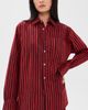 Marimekko Marimekko Jokapoika Kioski Button Down Shirt Wine Red/Red - 2