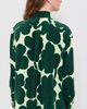 Marimekko Marimekko Jrki Unikko Button Down Shirt Dark Green/Light Yellow - 3