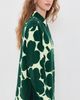 Marimekko Marimekko Jrki Unikko Button Down Shirt Dark Green/Light Yellow - 4