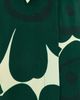 Marimekko Marimekko Jrki Unikko Button Down Shirt Dark Green/Light Yellow - 6