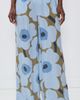 Marimekko Marimekko Kaaos Unikko Pants Light Blue/Olive Green - 2