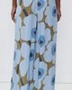 Marimekko Marimekko Kaaos Unikko Pants Light Blue/Olive Green - 3