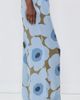 Marimekko Marimekko Kaaos Unikko Pants Light Blue/Olive Green - 4