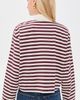 Marimekko Marimekko Kipin Tasaraita Unikko Kioski Polo Shirt Wine Red/Light Yellow - 3