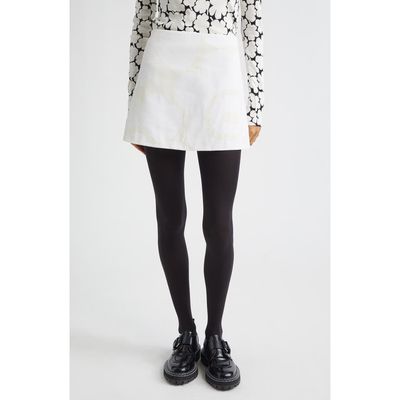 Marimekko Marimekko Kirjasto Unikko Jacquard A-Line Faille Miniskirt