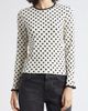 Marimekko Marimekko Lipua Palo Kioski Polka Dot Rib Knit Top - 1
