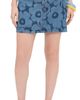 Marimekko Marimekko Maridenim Ruudut Unikko Skirt Mid Indigo - 1