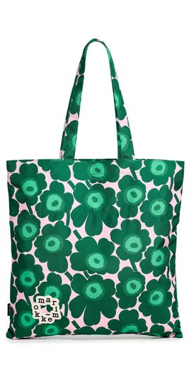 Marimekko Marimekko Metka Mini Unikko Shoulder Bag dark green, pink, green One