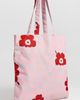 Marimekko Marimekko Metka Piccolo Kioski Tote Light Pink/Grey/Red One - 4